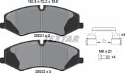 OEM BRAKE PADS RANGE ROVER III 2502101