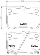 OEM PAD KIT, DISC BRAKE NP1067