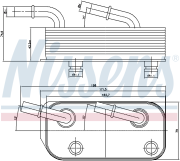 OEM OIL COOLER ASSY 90658