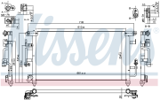 OEM RADIATOR ASSY, A/C 94184