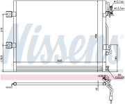 OEM CONDENSER A/C-W221 94858