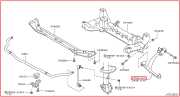 OEM LOAWE ARM RH 54500CG200