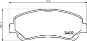 OEM PAD KIT, DISC BRAKE NP2029