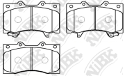 OEM PAD KIT, DISC BRAKE PN0555