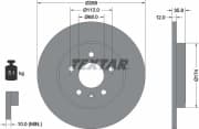 OEM BRAKE DISC RR/AUDI-A4 92137003