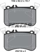 OEM PAD KIT, DISC BRAKE 2521905