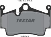 OEM PORSCHE BOXSTER BRAKE PAD SET 2454101