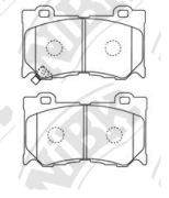 OEM PAD KIT, DISC BRAKE PN0389