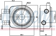 OEM OIL COOLER ASSY 90697