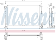 OEM RADIATOR ASSY, ENGINE COOLANT 62028A