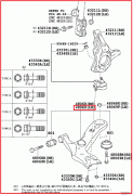 OEM ARM ASSY, SUSPENSION 4806947050