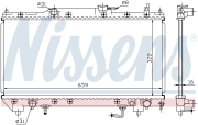 OEM RADIATOR ASSY, ENGINE COOLANT 64782A