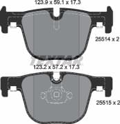 OEM BRAKE PAD SET REAR BMW F30,F31,F32 2551401