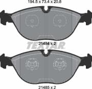 OEM PAD KIT, DISC BRAKE 2148401