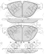 OEM PAD KIT, DISC BRAKE PN0493