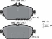 OEM PAD KIT, DISC BRAKE 2203102