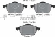 OEM BRAKE PAD FR AUDI A4/A6 2193801