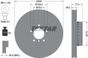 OEM BRAKE DISC-FR/BMW 5 (E60) 92182425