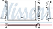 OEM RADIATOR ASSY, A/C 60498