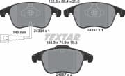 OEM BRAKE PAD SET/AUDI Q3/TIGUAN 2433401