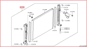 OEM RADIATOR ASSY, ENGINE COOLANT 214601BF5A