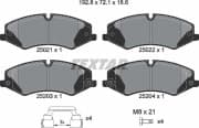 OEM PAD KIT, DISC BRAKE 2502201