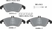 OEM PAD KIT, DISC BRAKE 2431001