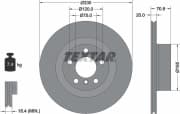 OEM BRAKE ROTOR 92256303