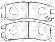 OEM PAD KIT, DISC BRAKE PN3174