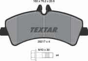 OEM BRAKE PAD RR/SPRINTER-5T/906 2921702