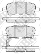 OEM PAD KIT, DISC BRAKE PN2466