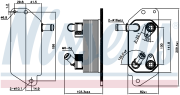 OEM OIL COOLER ASSY 91115