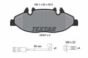 OEM BRAKE PAD SET FRT DB W639/VITO BOX,VIANO 2400701