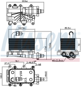 OEM OIL COOLER ASSY 90673