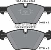 OEM BRAKE PAD SET FRT 3E90/E92 2409601