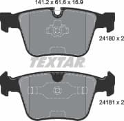 OEM PAD KIT, DISC BRAKE 2418001