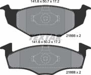 OEM BRAKE PAD POLO/SKD/VW/SEAT 2186602