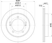 OEM BRAKE DRUM ND9004