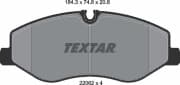 OEM PAD KIT, DISC BRAKE 2206201