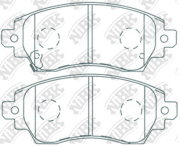 OEM PAD KIT, DISC BRAKE PN1194