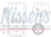 OEM OIL COOLER-ENGINE OIL/VW-POLO 90652