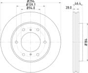 OEM BRAKE ROTOR ND3009K