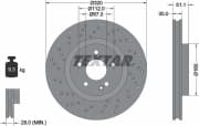 OEM BRAKE DISC VENTED,FRT-B(W246) 92262105