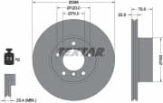 OEM BRAKE DISC 520/523/535 92075005