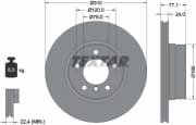 OEM BRAKE DISC-E60/E61 92122505