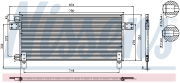 OEM MAN TGA AC CONDENSOR 94681