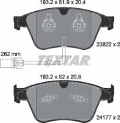 OEM PAD KIT, DISC BRAKE 2382201