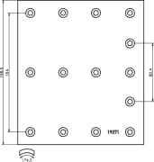 OEM BRAKE LINING SET 1907102