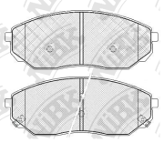 OEM PAD KIT, DISC BRAKE PN0441