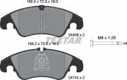 OEM Brake Pad Set ( 2440903 ) 2440901